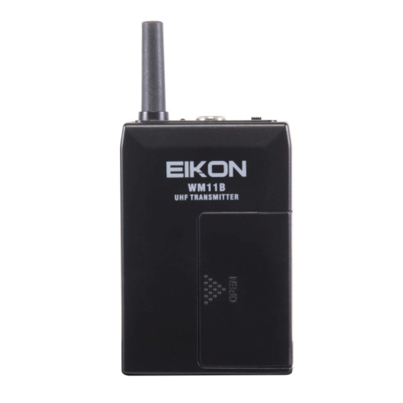 Eikon by Proel WM101KIT V2 Kit di Microfoni Wireless UHF con Archetto, Trasmettitore Palmare, Belt Pack e Ricevitore