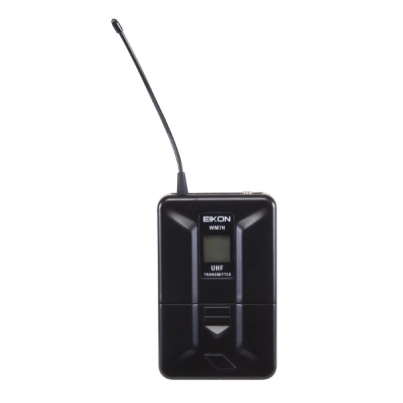 Eikon by Proel WM700DH Radiomicrofono UHF PLL con Doppio Microfono ad Archetto e Doppio Microfono Lavalier