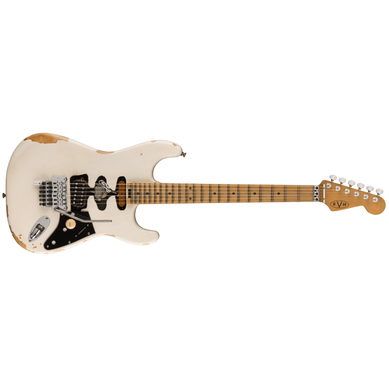 EVH® Frankenstein Relic® Series, Maple Fingerboard, White