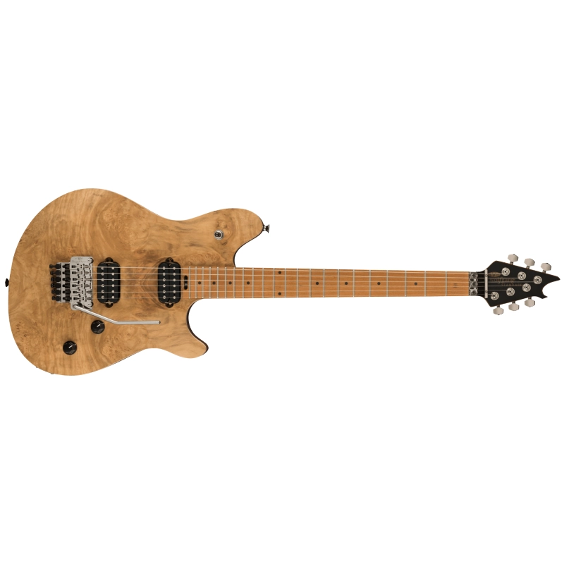 EVH Wolfgang® WG Standard Exotic Laurel Burl, Baked Maple Fingerboard, Natural