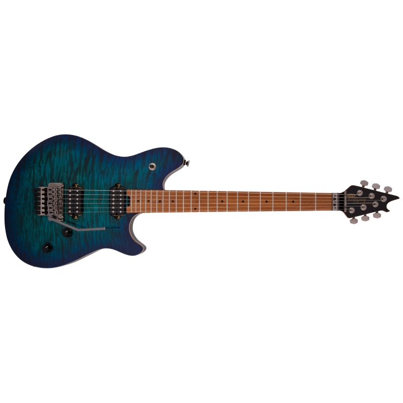 EVH Wolfgang® WG Standard QM, Baked Maple Fingerboard, Chlorine Burst
