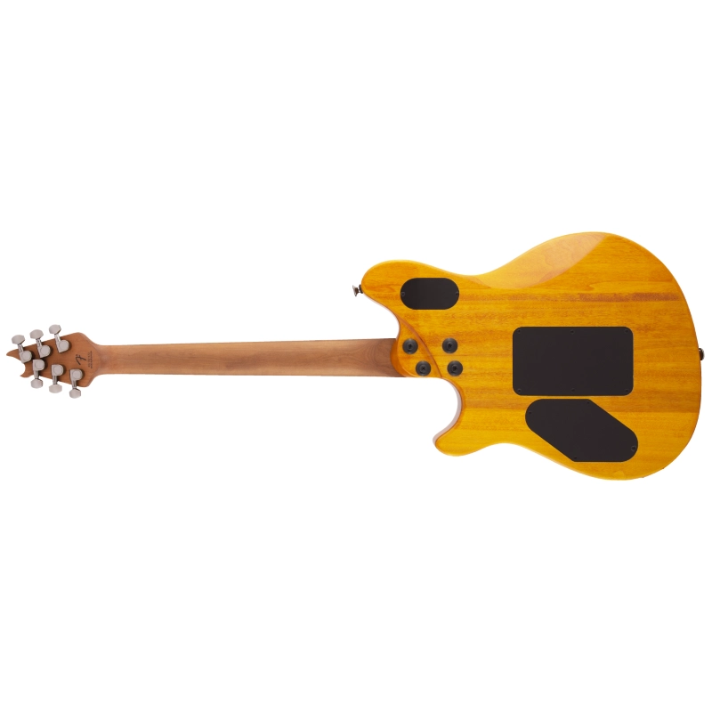 EVH Wolfgang® WG Standard QM, Baked Maple Fingerboard, Transparent Amber