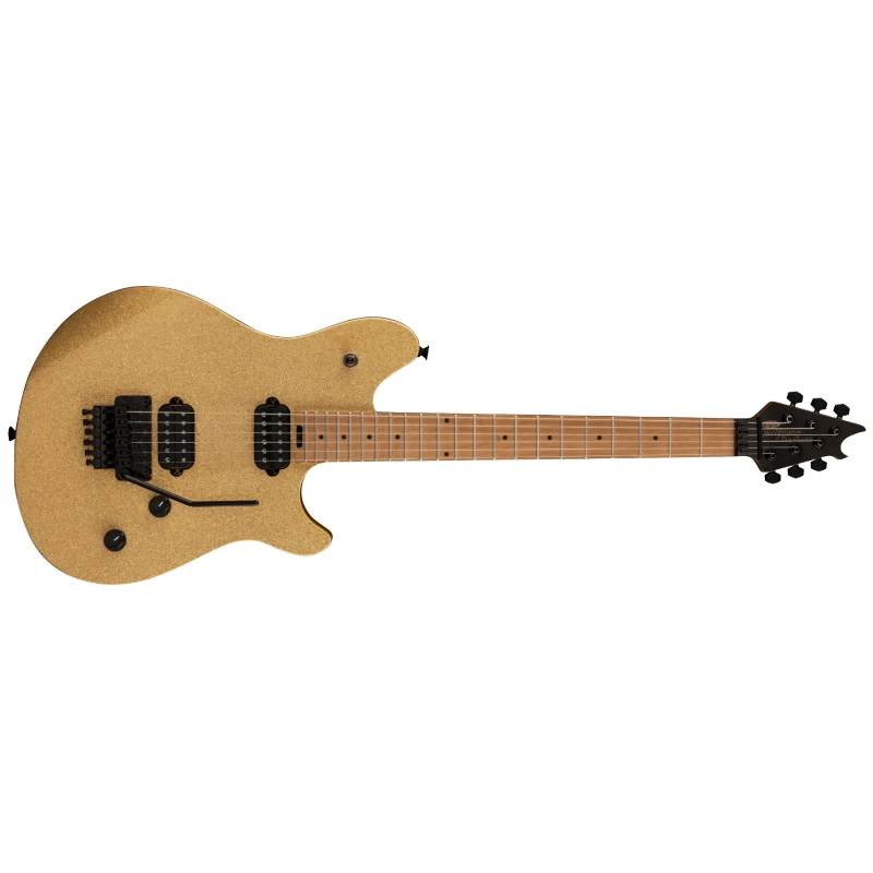 EVH Wolfgang® WG Standard, Baked Maple Fingerboard, Gold Sparkle
