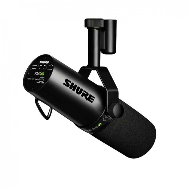SHURE SM7DB Dynamic Vocal Microphone With Built-in Preamp