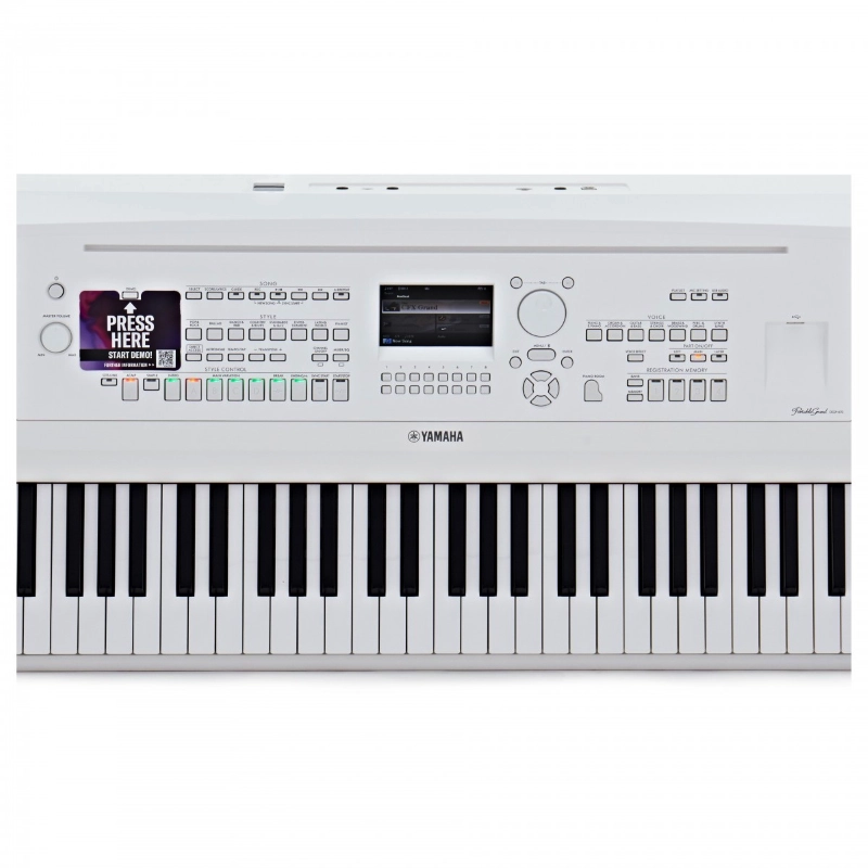 Yamaha DGX670WH Pianoforte Digitale 88 Tasti Graded Hammer Bianco