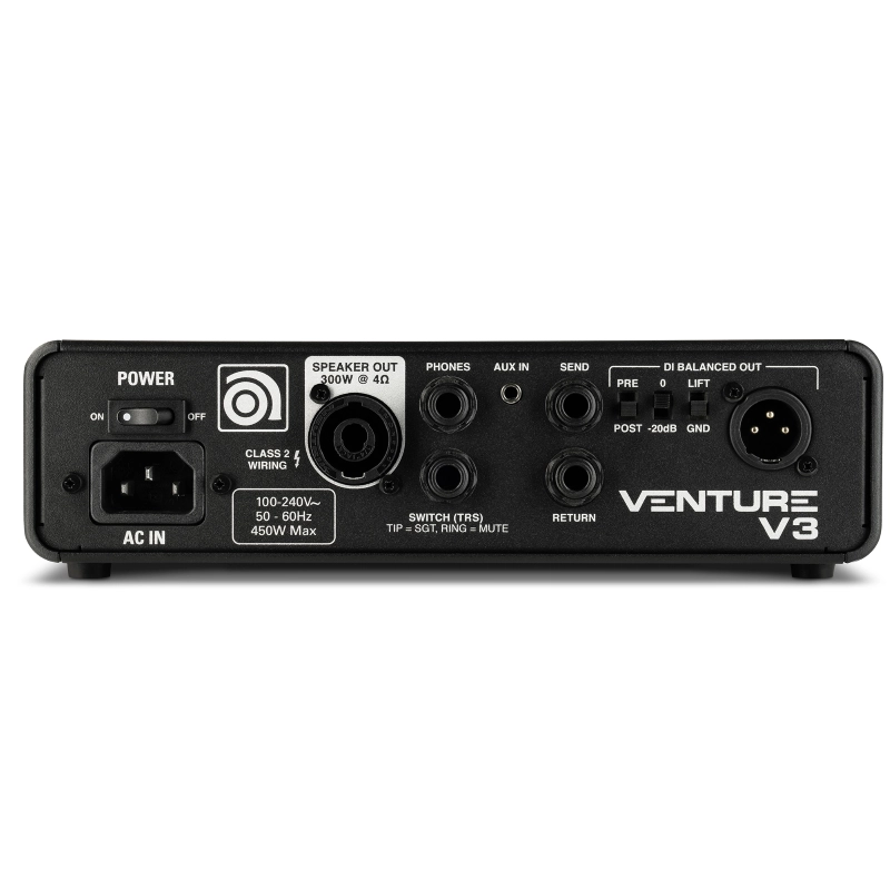 Ampeg Venture V3 Testata per Basso 300 Watt