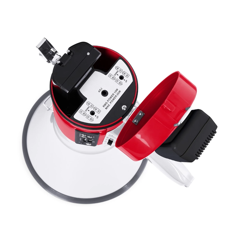 FONESTAR MF600S Megafono con sirena e Batteria al Litio ricaricabile