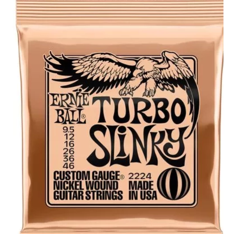 Ernie Ball 2224 Nickel Wound Turbo Slinky 9,5-46