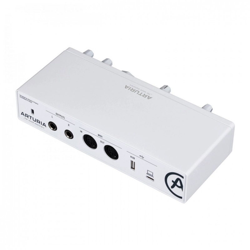 Arturia MiniFuse Recording Pack White Bundle con MiniFuse 2, Microfono, Cuffia e Cavi