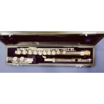 Florian FLW400 Flauto Traverso in Ebano Fori Aperti Offset Mi Snodato