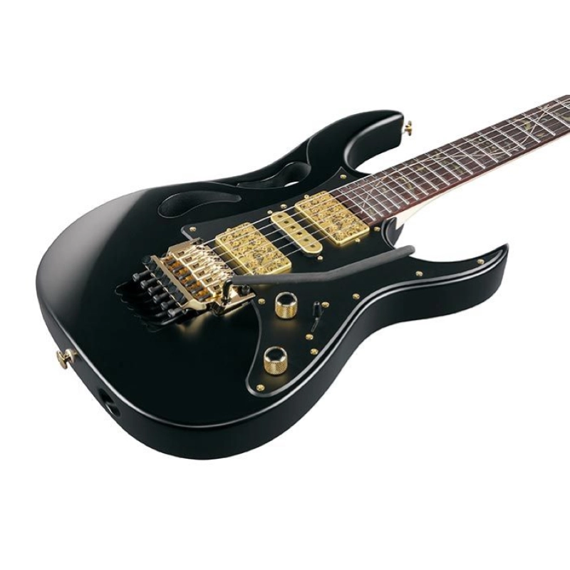 Ibanez PIA3761-XB Onyx Black STEVE VAI Signature Model con Astuccio