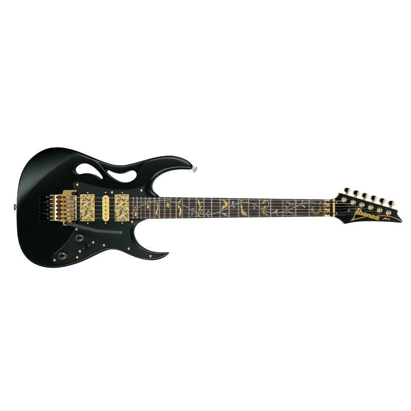 Ibanez PIA3761-XB Onyx Black STEVE VAI Signature Model con Astuccio