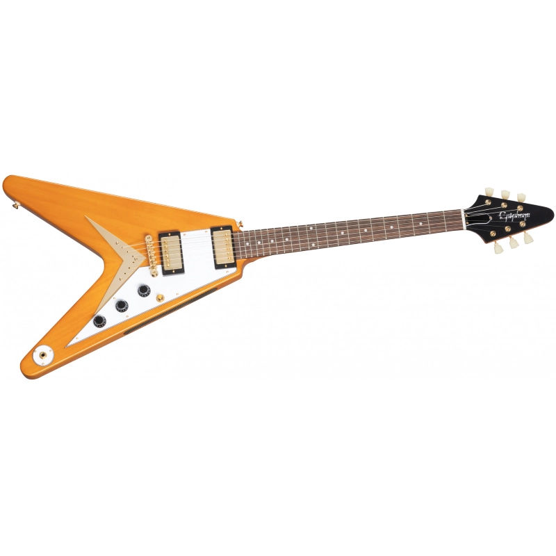 Epiphone Flying V 1958 Korina Aged Natural IGCKFVWANAGH1