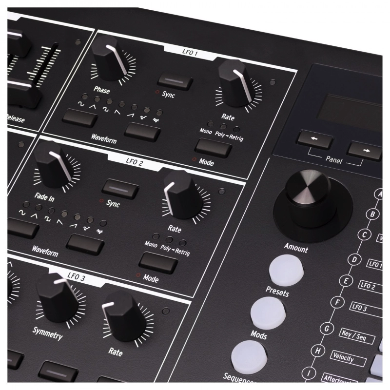 Arturia PolyBrute Noir Edition Sintetizzatore Analogico Polifonico 6 Voci 61 Tasti con Sound Morphing Limited Edition