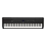 Yamaha P525 Piano Digitale Colore Nero 88 tasti con scappamento