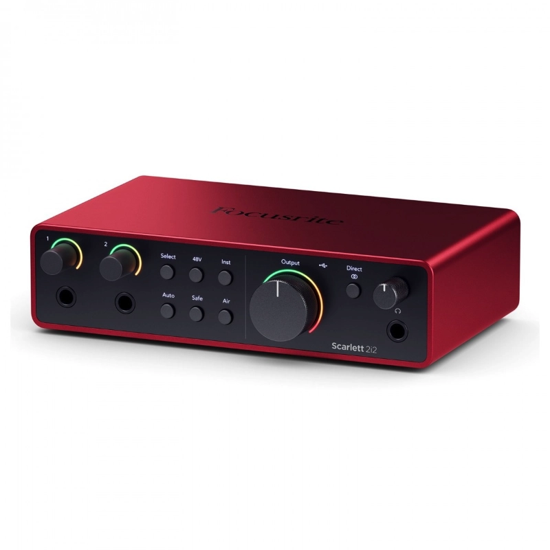 Focusrite Scarlett 2i2 4th Gen Interfaccia Audio USB C 2 In/ 2 Out