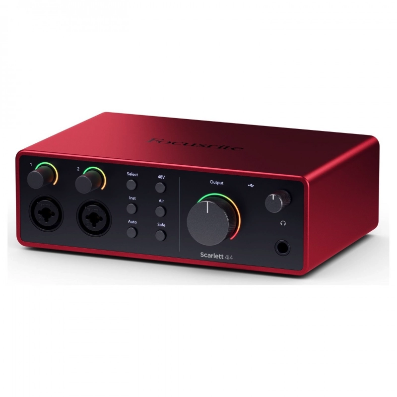 Focusrite Scarlett 4i4 4th Gen Interfaccia Audio USB C 4 In/ 4 Out