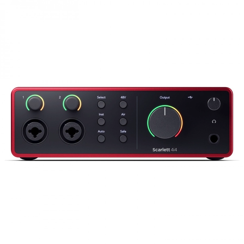 Focusrite Scarlett Solo Studio 4th Gen Bundle per Studio di Registrazione con Interfaccia Microfono e Cuffie