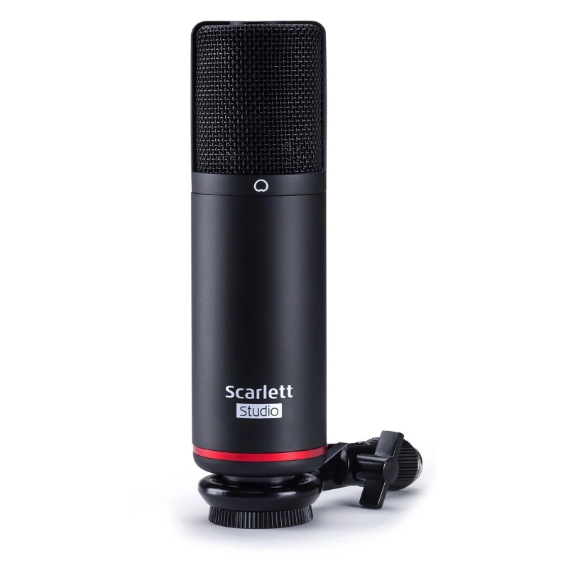Focusrite Scarlett Solo Studio 4th Gen Bundle per Studio di Registrazione con Interfaccia Microfono e Cuffie
