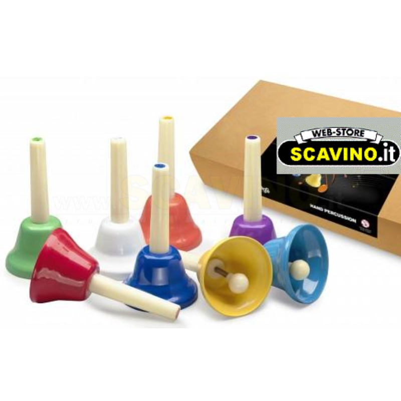 Oyster HB8 Campanelle Con Manico Set 8 Note Do-Do