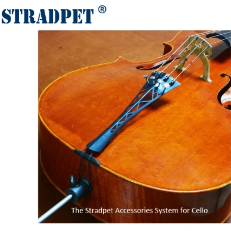 Stradpet cordiera titanio cello, Hill 4 tiracantini