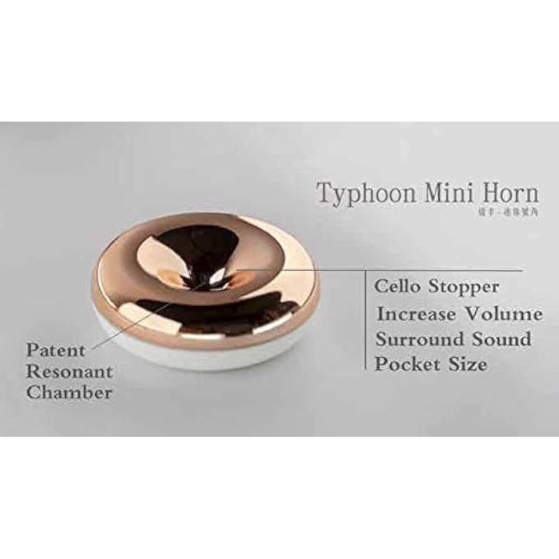 PEDI Cello Stopper Mini Horn Typhoon Poggiapuntale