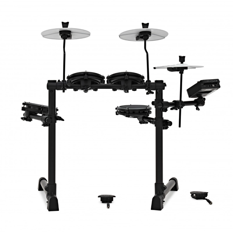 Alesis Debut Kit Batteria Elettronica 7 Pad con Modulo Sonoro e Pelli Mesh