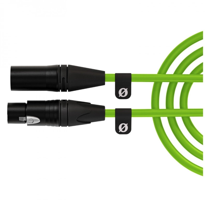 Rode XLR3M-G Cavo XLR per Microfono 3mt Verde