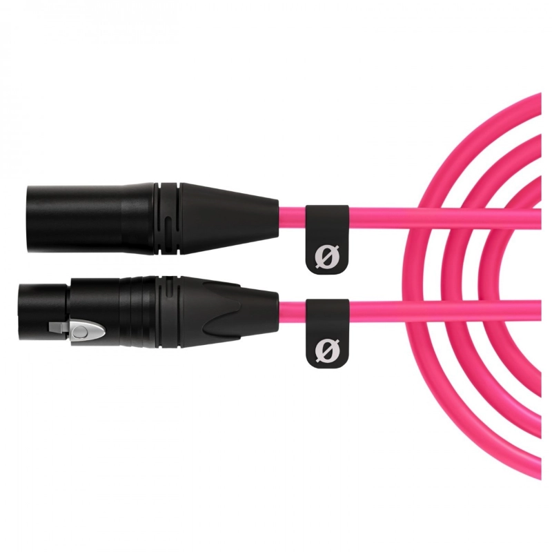 Rode XLR3M-P Cavo XLR per Microfono 3mt Rosa