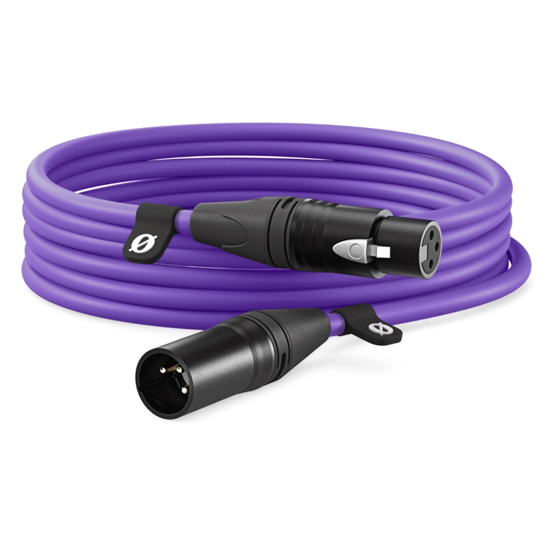Rode XLR6M-PU Cavo XLR per Microfono 6mt Viola