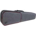 PURE GEWA Astuccio Sagomato per Violino 1/2 Grigio/Viola