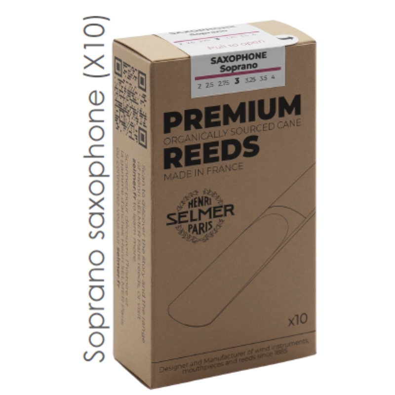 SELMER ANCE SAX SOPRANO 2 NEW conf.10pz