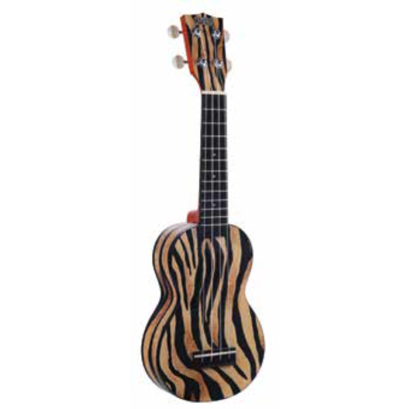 Mahalo STV321 Ukulele Soprano ZEBRA
