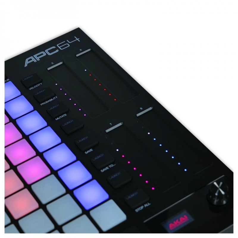Akai Professional APC64 Controller MIDI con Sequencer e Touchstrip