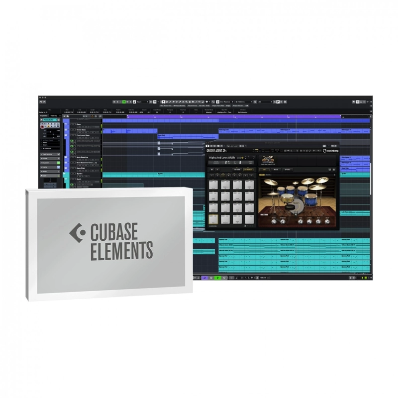 Steinberg Cubase Elements 13 ITA Suite Software DAW per Produzione Audio e Midi