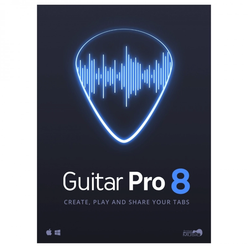 Arobas Music Guitar Pro 8 Software per la Notazione ed Editing di Tablature