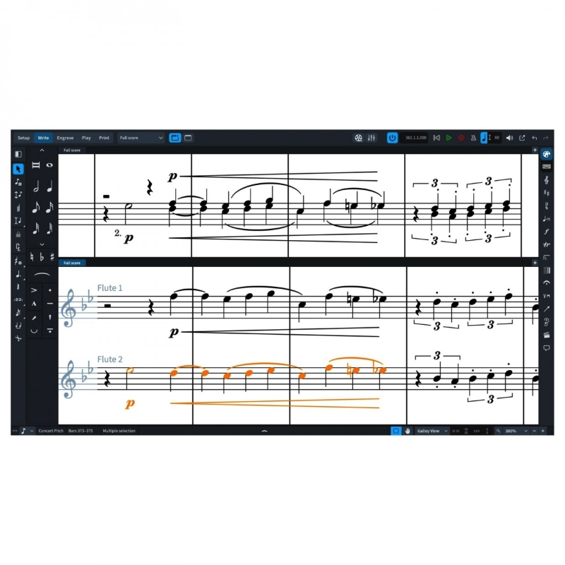 Steinberg Dorico Pro 6 - Crossgrade da Sibelius Educational Software per la Notazione e la Composizione Musicale