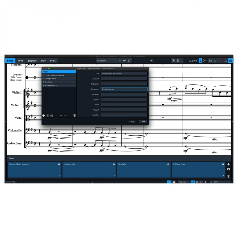 Steinberg Dorico Elements 6 Software per la Notazione e la Composizione Musicale