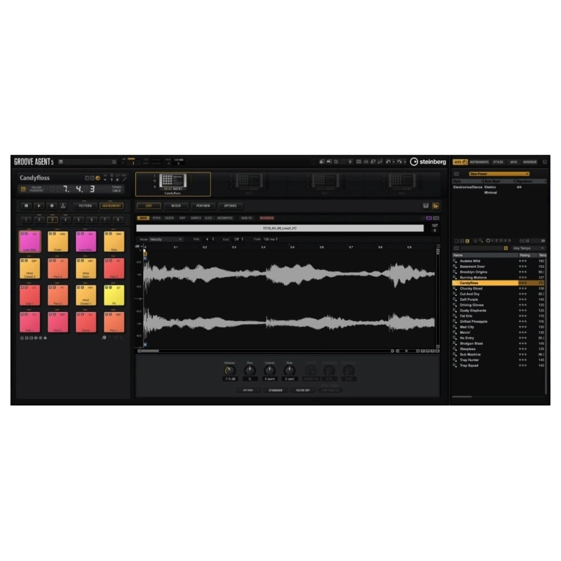 Steinberg Groove Agent 5 - Educational Software per Batterie e Percussioni Virtuali