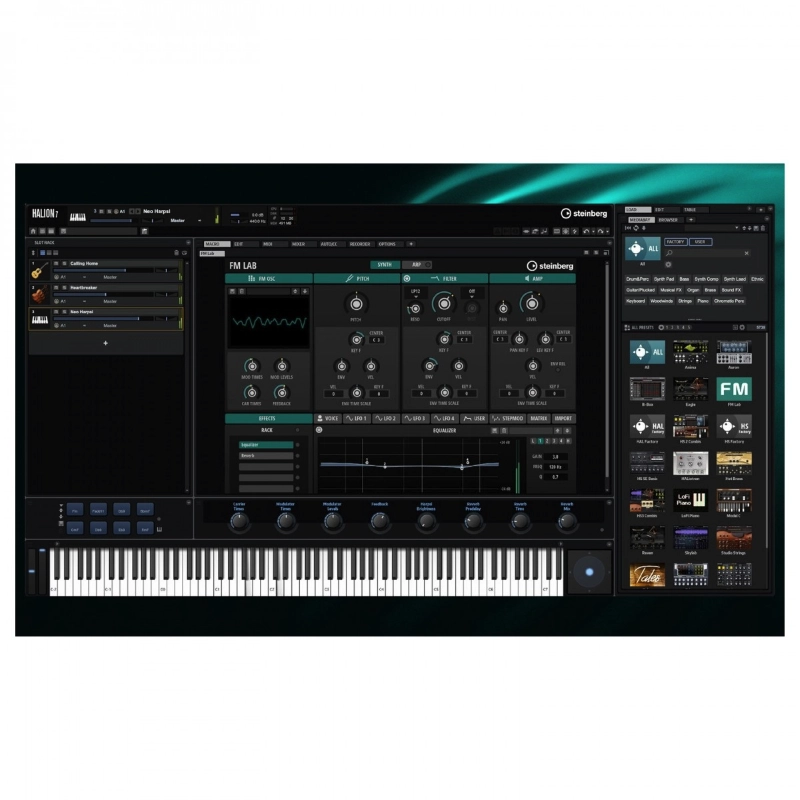 Steinberg HALion 7 Software per Sampling e Sintesi Sonora