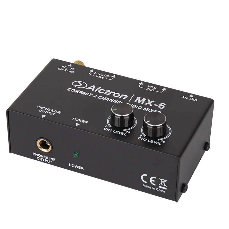 ALCTRON MX6 Mixer 2 Canali
