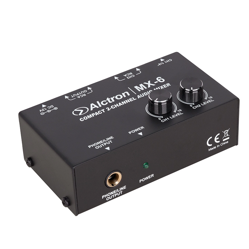ALCTRON MX6 Mixer 2 Canali