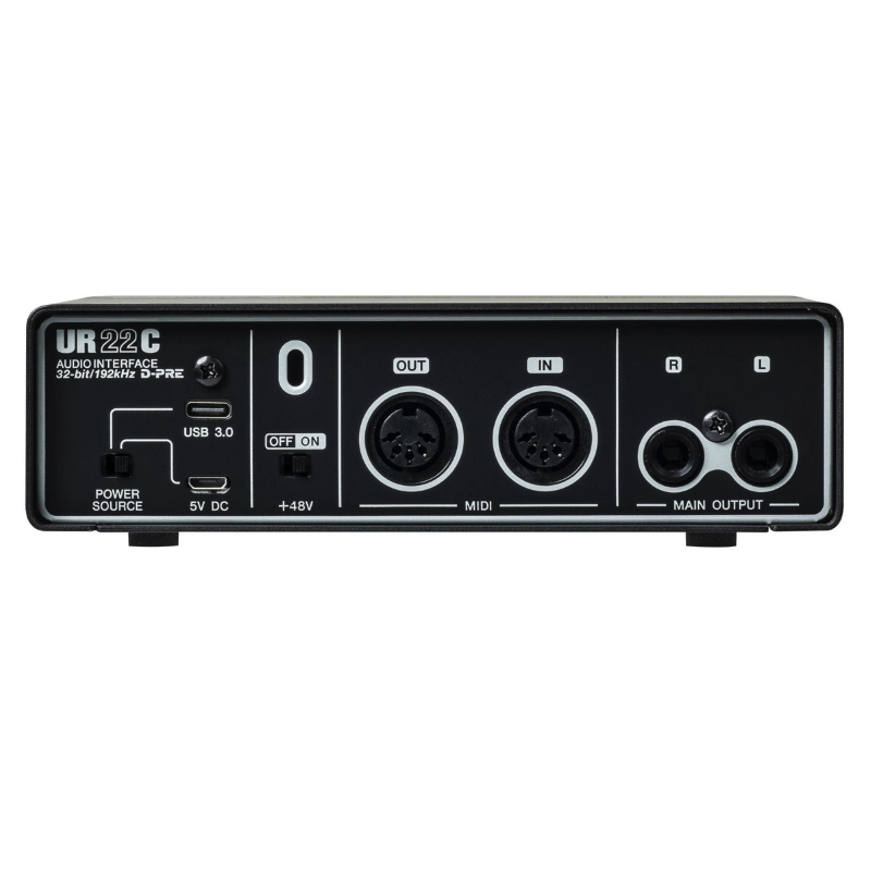 Steinberg UR22C Recording Pack Kit per la Registrazione con Microfono a Condensatore Interfaccia Audio e Cuffie Monitor