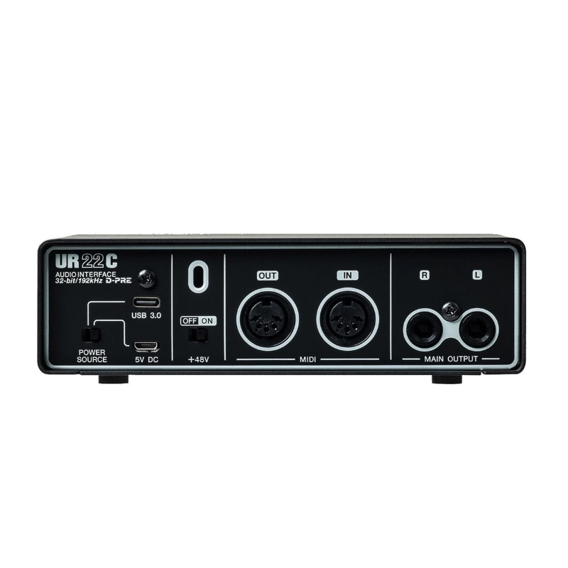 Steinberg The Guitar Recording Kit con Interfaccia UR22C, Plug-In Ampli ed FX per Chitarra, Software DAW Audio/MIDI