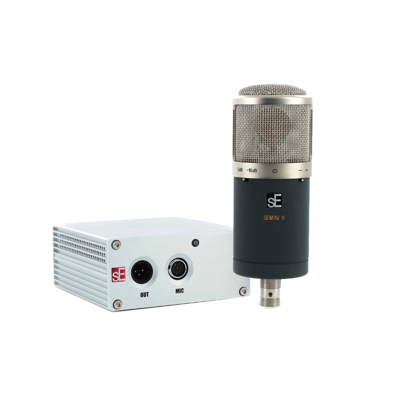 sE Electronics Gemini II Microfono Cardioide Valvolare Diaframma Largo
