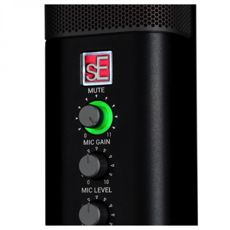 sE Electronics NEOM USB Microfono a Condensatore USB-C 192kHz / 24-BIT per Mac, Windows, iOS e Android