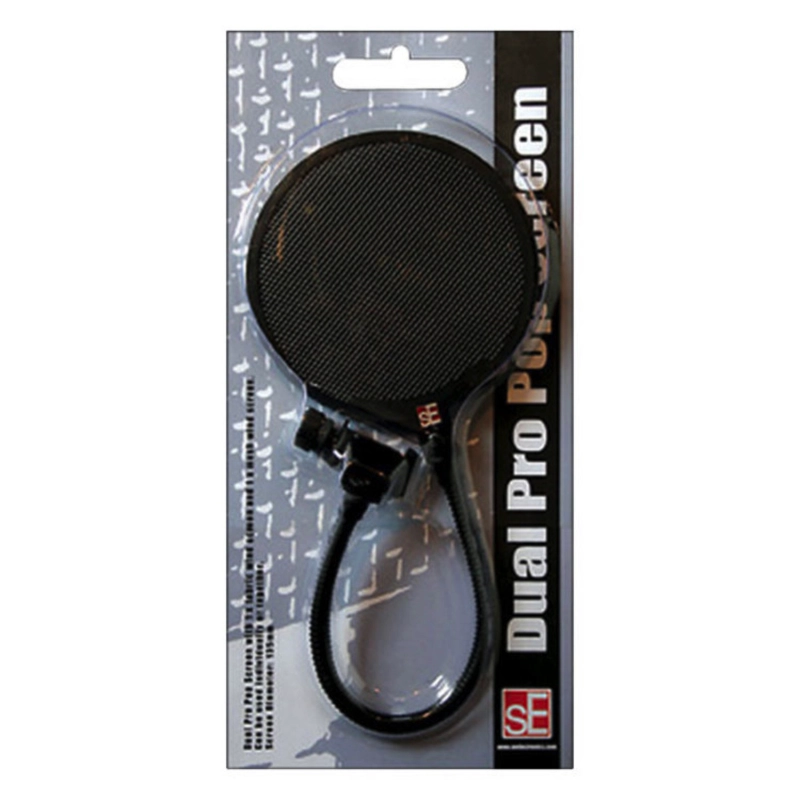 sE Electronics sE Dual Pop Filter Doppio Schermo Pop Metallico e Tessuto