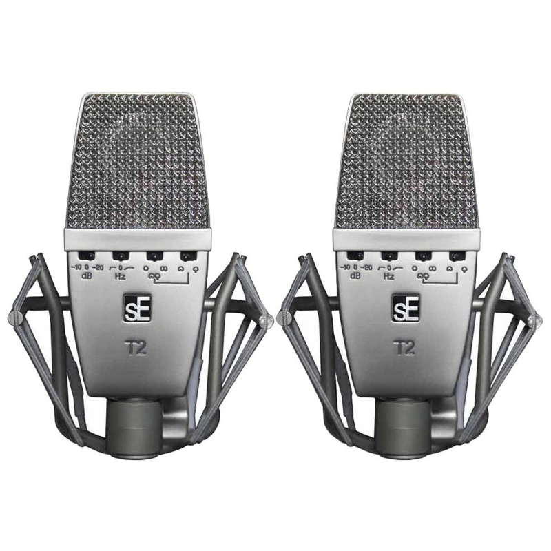 sE Electronics sE T2 Titanium MK2 Pair Basato sul 4400 MK2 Capsula in Titanio Coppia Selezonata