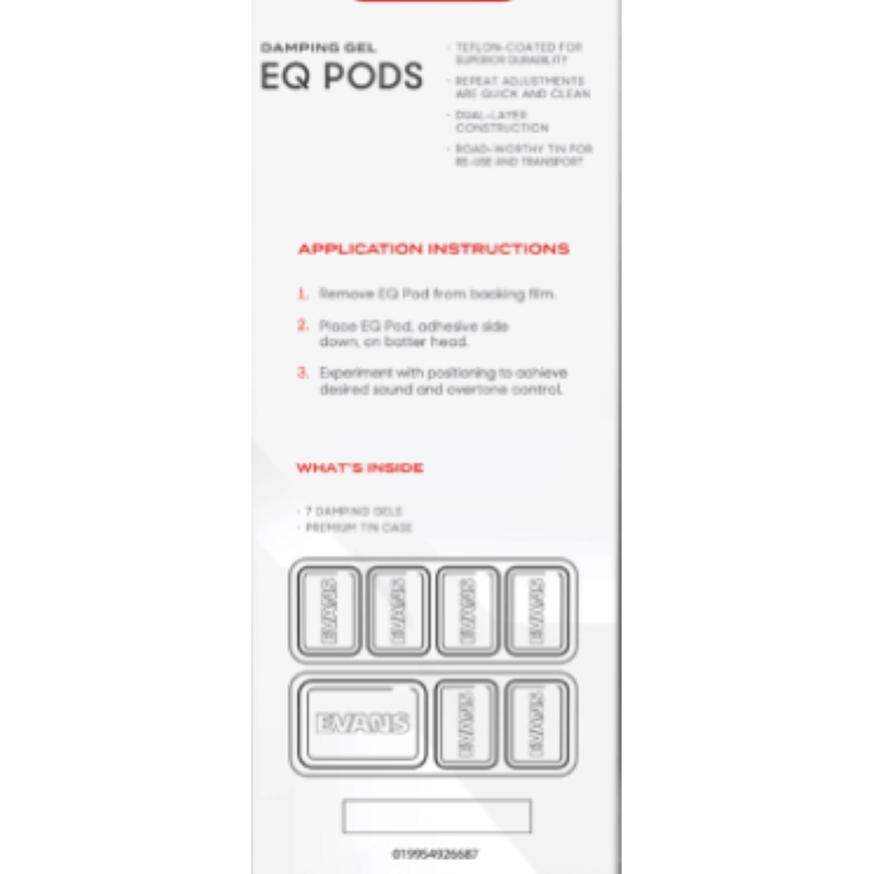 D'Addario EQ PODS Drum Damper Gels