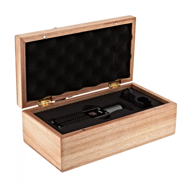 sE Electronics VR1 VE Vintage Edition Microfono a Nastro Completo di Case in Legno